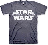 Star Wars Heren Tshirt -2XL- The Rise Of Skywalker Blauw