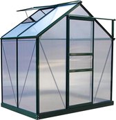 Broeikas - met Basis - 1.9 m x 1.2 m - Kweekkas - Extra stevig - Weer bestendig - 10 GRATIS clips