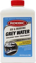 Roebic Grijswatertank Behandeling | Afvalwatertank Caravan, Camper of Boot | Vuilwatertank Reinigingsvloeistof | 100% Biologisch