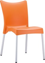 CLP Juliette Stapelbare stoel - Kunststof oranje