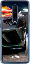 OnePlus 7 Pro Hoesje Transparant TPU Case - Lamborghini #ffffff