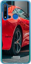 Huawei P20 Lite (2019) Hoesje Transparant TPU Case - Ferrari #ffffff