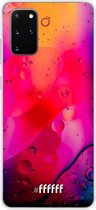 Samsung Galaxy S20+ Hoesje Transparant TPU Case - Colour Bokeh #ffffff