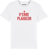 VERRE PLAIGEUR WIT T-SHIRT