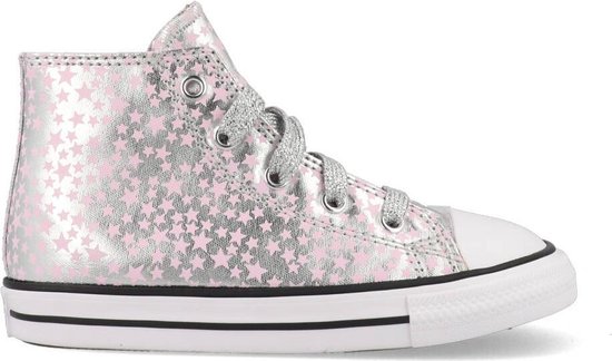 Converse All Stars Chuck Taylor 769248C Zilver / Roze-21 | bol.com