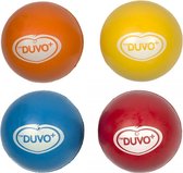 Duvo+ Rubber bouncy ball mix Gemengde kleuren 6,5cm, GEEN KLEUR KEUZE MOGELIJK !