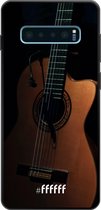 Samsung Galaxy S10 Plus Hoesje TPU Case - Guitar #ffffff