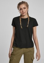 Urban Classics Dames Tshirt -5XL- Basic Box Zwart
