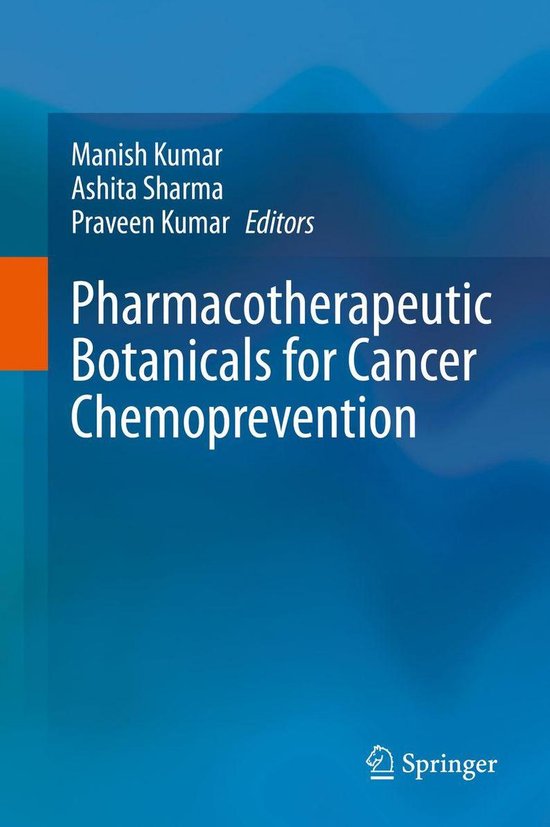 Pharmacotherapeutic Botanicals for Cancer Chemoprevention - cover