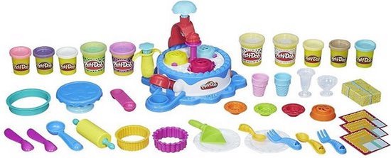 Playdoh CAKE AND ICE CREAM - play-doh klei