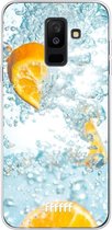 Samsung Galaxy A6 Plus (2018) Hoesje Transparant TPU Case - Lemon Fresh #ffffff