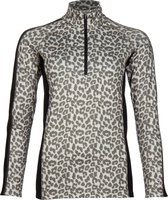 Maupiti Thermoshirt Dames Kelley Polyester Bruin/zwart Maat Xxl