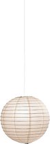 LED Hanglamp - Hangverlichting - Trion Ponton XXL - E27 Fitting - Rond - Mat Wit - Papier - BES LED