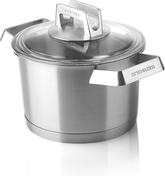 Kookpan met Deksel 24 cm Graphite LEO RECYCLED | BergHOFF Pannen Serie