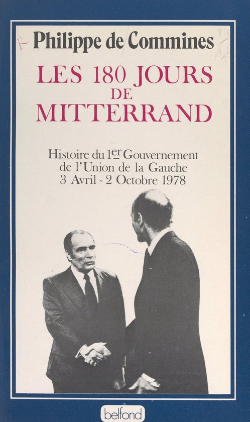 Les 180 jours de Mitterrand - cover