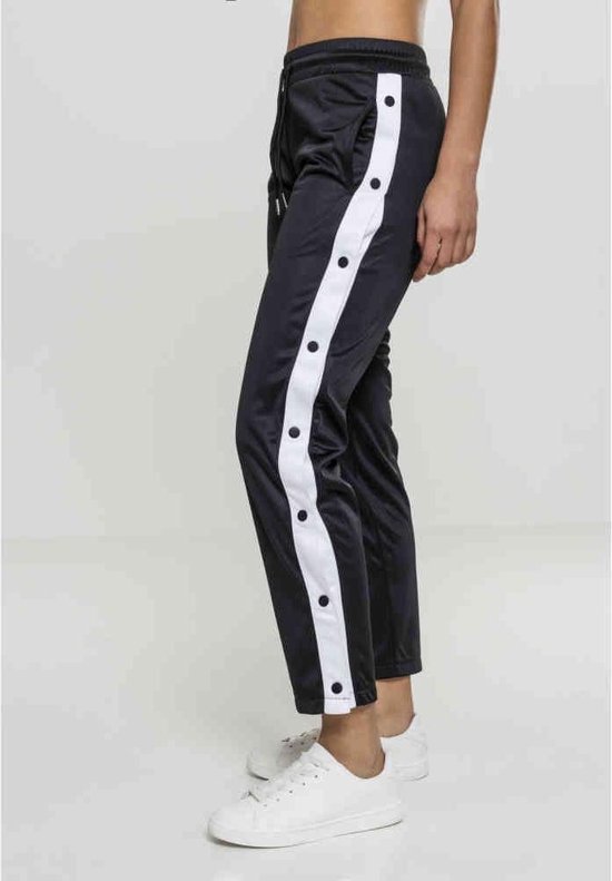 Pantalon de jogging femme Urban Classics - XS- Button Up Track Zwart/ Wit |  bol.com