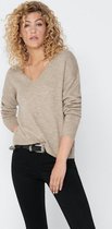 JdY JDYELANORA L/S V-NECK PULLO. KNT NOOS Dames Trui - Maat XL