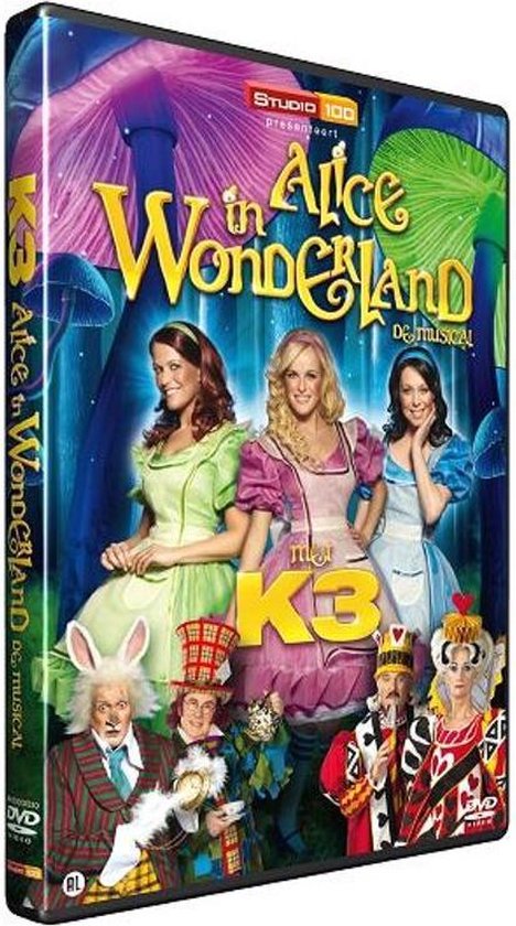 Cover van de film 'K3 - Alice In Wonderland'