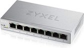 Zyxel GS1200-8 Géré Gigabit Ethernet (10/100/1000) Argent