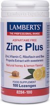 Lamberts Zink Plus - 100 zuigtabletten - Mineralen - Voedingssupplement