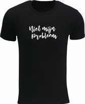 Niet mijn probleem Rustaagh heren t-shirt maat L