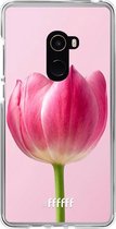 Xiaomi Mi Mix 2 Hoesje Transparant TPU Case - Pink Tulip #ffffff