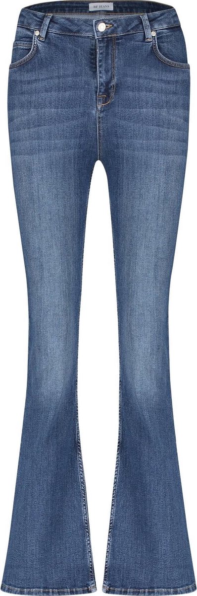 BF Jeans- dames Flared Jeans- stretch- blue denim