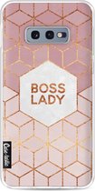 Casetastic Samsung Galaxy S10e Hoesje - Softcover Hoesje met Design - Boss Lady Print