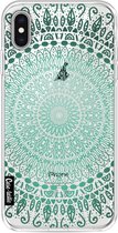 Casetastic Apple iPhone XS Max Hoesje - Softcover Hoesje met Design - Chic Mandala Print