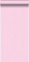 ESTAhome behang fijne stippen licht roze - 115705 - 53 cm x 10,05 m