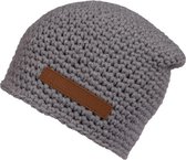 Poederbaas Essential Long Unisex Muts - Grijs - One Size