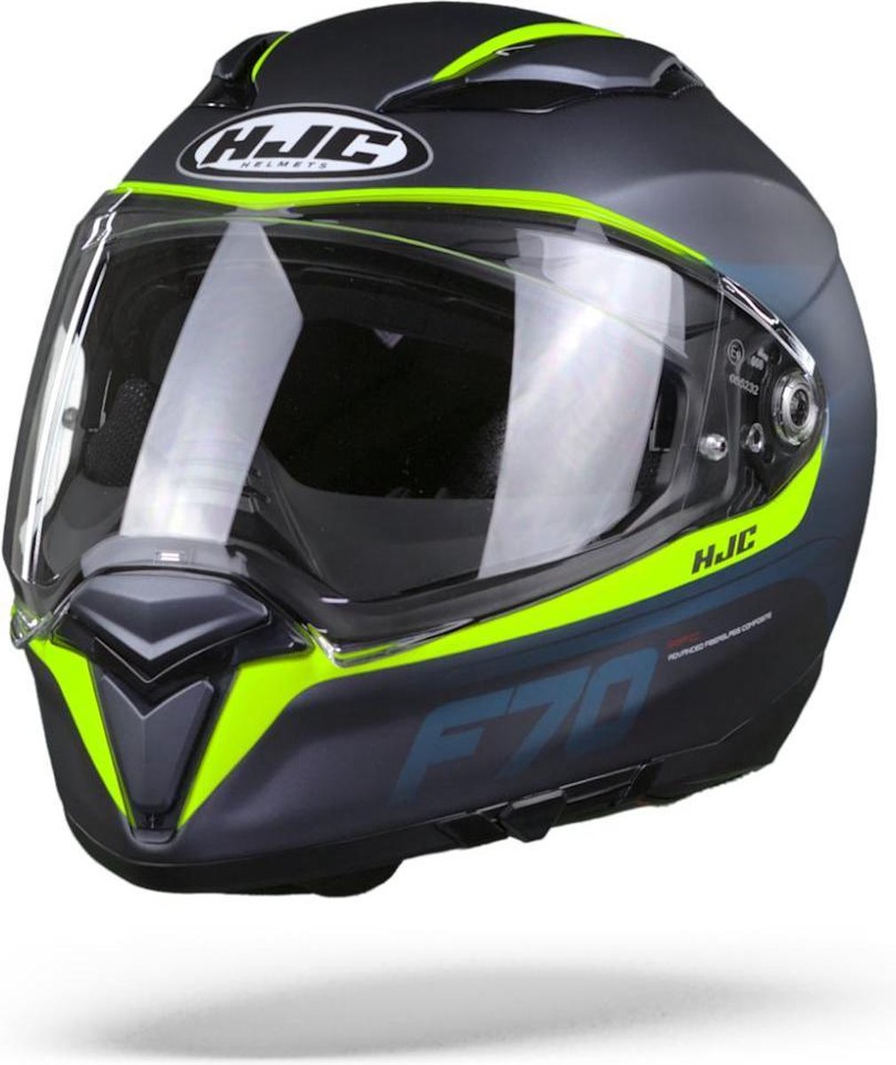 HJC F70 Feron Yellow MC4HSF Full Face Helmet 2XL
