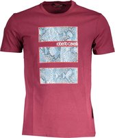 Roberto Cavalli T-shirt Rood XL Heren