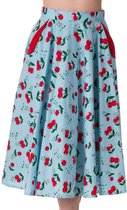 Banned Rok -3XL- BLINDSIDE Multicolours/Blauw