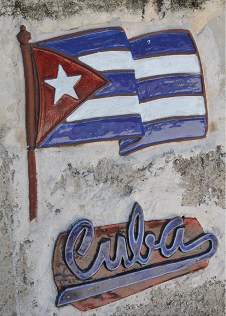 CHRISTIANFABRICATIONS - Cuba muurdecoratie