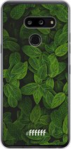 LG G8 ThinQ Hoesje Transparant TPU Case - Jungle Greens #ffffff