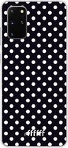 Samsung Galaxy S20+ Hoesje Transparant TPU Case - Onyx Dots #ffffff