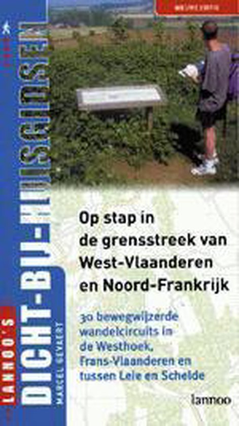 Cover van het boek 'Op stap in de grensstreek van West-Vlaanderen en Noord-Frankrijk'