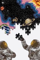 Build Me A Universe: Graph Paper 5x5 Notebook for people who love the far reaches of the galaxy