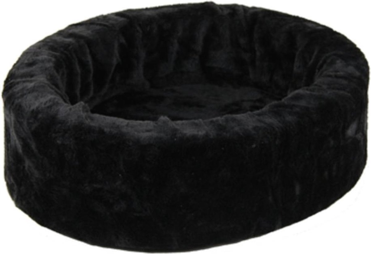 Bol.com Petcomfort Bontmand Zwart 70 cm aanbieding