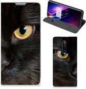 Beschermhoesje OnePlus 8 Telefoonhoesje Zwarte Kat