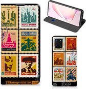Coque de protection Samsung Galaxy Note 10 Lite Couverture de téléphone Design Stamps