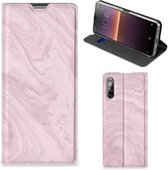 Flip Case Sony Xperia L4 Smart Cover Marble Pink