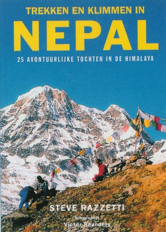 Cover van het boek 'Trekken en klimmen in Nepal'