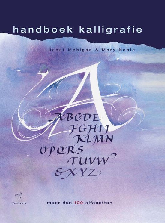 Cover van het boek 'Handboek Kalligrafie' van M. Noble en Janet Mehigan