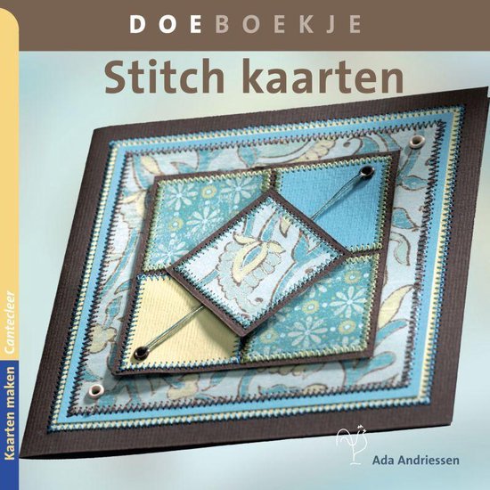 Cover van het boek 'Stitch kaarten' van A. Andriessen