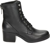 Bullboxer dames veterboot - Zwart - Maat 36