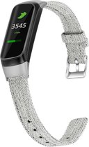Samsung Galaxy Fit bandje - iMoshion Nylon Activity tracker bandje - Grijs