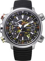 Citizen Promaster Eco-Drive Altichron - Horloge - Rubber - 49.5 mm - Zilverkleurig / Zwart - Solar uurwerk