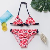 Bikini Meisjes - Bikini - Roze - Maat 152 - SEVEND®